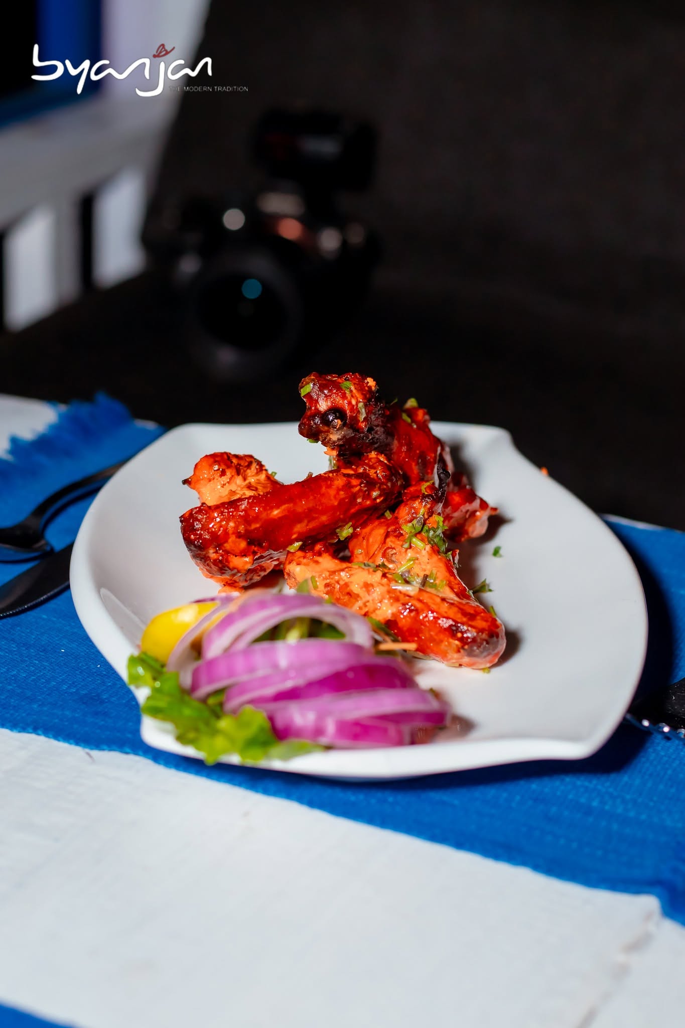 Glazed chicken